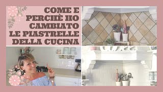 Come e perché ho cambiato le piastrelle della cucina [upl. by Barby]