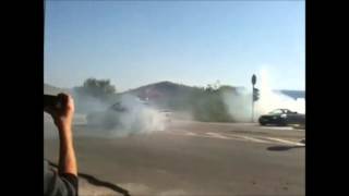 Marko Bošković  BMW 325i burnout Special Episode [upl. by Yennep]