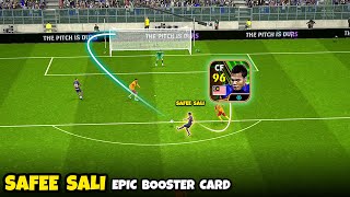 Safee Sali Epic Booster Card Review in eFootball 2024 Mobile  Malaysian Goat [upl. by Tati]