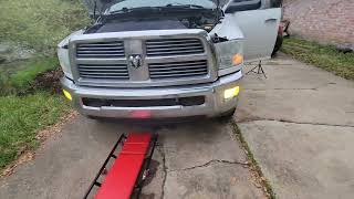 20102018 Ram 3500 Fog Light Led Conversion [upl. by Joelle]