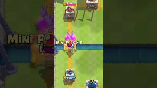 Mini PEKKA amp Wizard Duo 🔥trending youtube youtubeshorts clashroyale goblin gaming [upl. by Melinda]