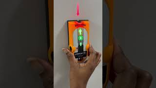 Stud Finder Drywall Demo [upl. by Neelrahs]