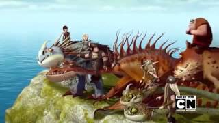 First Clip for Dreamworks Dragons Riders of Berk [upl. by Merideth]