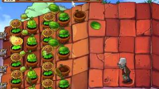 Plants vs Zombies  Level 59 [upl. by Sitoel896]