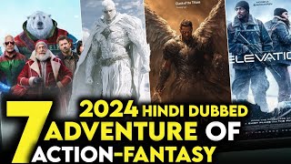 Top 7 New Hollywood Movies On Netflix Prime In Hindi Dubbed  Best Action Adventure Movies In Hindi [upl. by Louanne260]