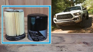 Toyota Oil Filter Review  Denso Oil Filter [upl. by Ahsinom]