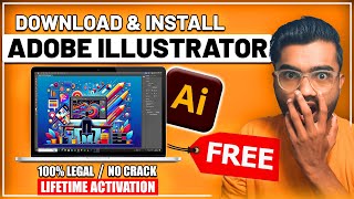 How to Download Adobe Illustrator in PC amp Laptop 2024 No Crack  100 Legal [upl. by Egiedan]