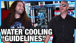 JayzTwoCents on Water Cooling Rules Hard vs Soft Tubing Fittings amp More  LTX [upl. by Alejoa]