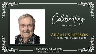 Argalus quotArgyquot Nelson Funeral Service [upl. by Ecile127]