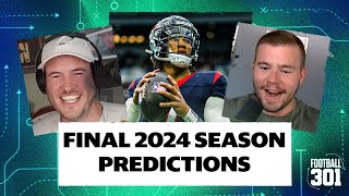 Final 2024 season predictions Super Bowl MVP more awards [upl. by Eerbua418]