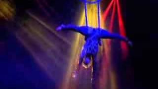 Aerial Double Rope Act by aerialist Bo Pithey  wwwcirquemythcom [upl. by Ecilayram655]