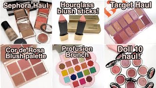 This was SUCH a FUN Haul  Hourglass Blush Sticks Sigma Cor de Rosa Blush Palette amp More [upl. by Gaskin]