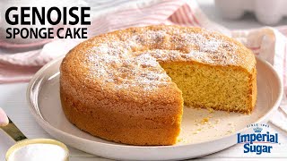 How to Make a Genoise Sponge Cake [upl. by Ahsit]