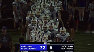 OHSAA Football 2022  Reading vs Lockland [upl. by Einnod496]