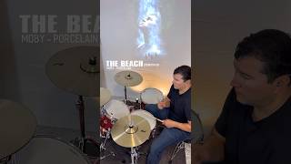 Moby  Porcelain The Beach Soundtrack 🎥 drumcover drums moby shorts [upl. by Gaylor]