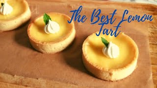 Best Lemon Tart Recipe Easy [upl. by Niajneb611]