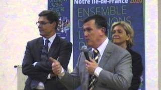 Notre IledeFrance 2020 avec Valérie Pécresse  discours de Bruno Beschizza [upl. by Hsiwhem]