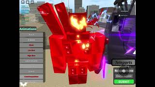 skibidi bloxom invasion 9 part 2 titan tv man almost dies [upl. by Llirpa]