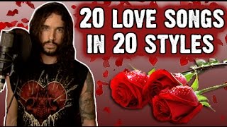 20 Love Songs In 20 Styles  Valentines Day  Ten Second Songs [upl. by Keli]