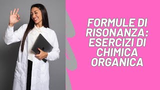 LA RISONANZA ESERCIZI DI CHIMICA ORGANICA  MOLECOLE COMPLESSE ANILINA [upl. by Had243]