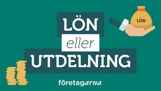 Olika skatt vid lön och utdelning i aktiebolaget [upl. by Emlin]