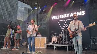 Welshly Arms  Indestructible live  UEFA Euro 2024 Festival Frankfurt Juli 2024 [upl. by Hendel]