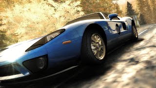 Ford GT vs Porsche Cayman S  Baron  first race  Need for Speed  Most Wanted 2005 [upl. by Elleirbag]