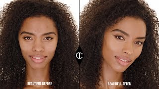 How to use Hollywood Flawless Filter to BLEND with your foundation  Charlotte Tilbury [upl. by Onairot794]