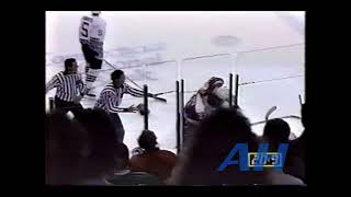 NHL Dec 16 1992 Nick KypreosHFD v Paul MacDermidWSH Hartford Whalers Washington Capitals [upl. by Malcolm6]