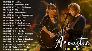 Best Acoustic Songs Collection  Acoustic 2024  The Best Acoustic Covers of Popular Songs 2024 [upl. by Torras]