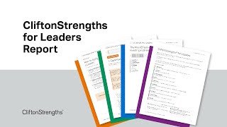 The CliftonStrengths for Leaders Report  Gallup [upl. by Maighdlin]