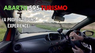 165HP Abarth 595 TURISMO  FUN drive [upl. by Eiramalegna829]