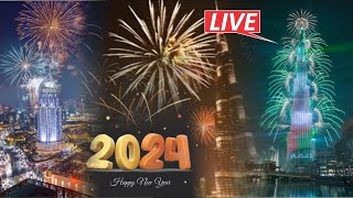 LIVE New Year Fireworks Around the World  Happy New Year 2024  New Years Eve Fireworks Show [upl. by Moise]