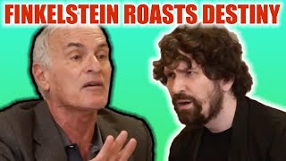 Norm Finkelstein ROASTS Destiny OVER AND OVER in Heated Israel Debate [upl. by Dane]