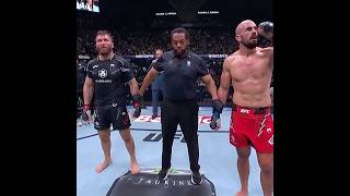 Ivan Erslan thought he beat Ion Cutelaba 😭 ufcparis [upl. by Eiuqcaj]