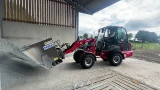 Weidemann 1880 in Action on the Farm in Ireland [upl. by Clough528]