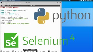 Install Selenium webdriver on ubuntu 2004 [upl. by Enimajneb]