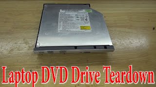 Laptop DVD Drive Teardown [upl. by Xanthus185]