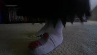 Troy Boy does the socks challenge [upl. by Aihsal]