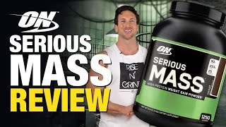 Optimum Nutrition Serious Mass My Complete No BS Review [upl. by Connolly]