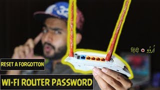 How to Reset a Router  Recover Wi fi Router Password hindi  urdu [upl. by Fawn641]