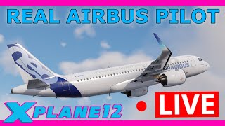 The Newest A320 NEO Flown by a Real A320 Pilot ToLiss A320 NEO Preview X Plane 12 [upl. by Gally]