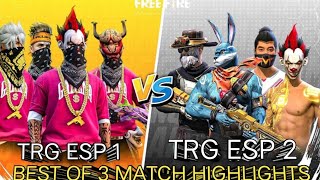 BEST OF 3 TRF ESPORT 1 VS TRG ESPORTS 2 HIGHLIGHTS [upl. by Peedsaj409]