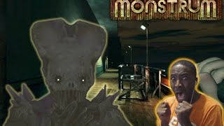 Monstrum Horror Game 5  HORRIFYING ALIEN [upl. by Emlin]