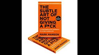 The Subtle Art Of Not Giving A FCK  Chapter 2  MARK MANSON  Audio Book [upl. by Aislehc]