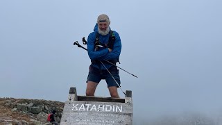 AT NOBO 2024  Katahdin Stream Campground mi 21922 to The Summit of Katahdin mi 21974 [upl. by Jecoa]