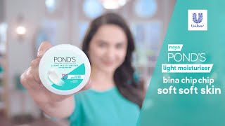 PONDS Light Moisturiser  bina chip chip soft skin [upl. by Anders]