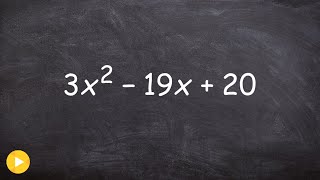 Learn how to factor a trinomial factoring practice [upl. by Arvell859]