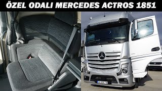 Oturma Odalı Tır Mercedes Actros 1851 Özel Seri [upl. by Ecirtemed]