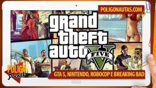 GTA 5 Para PC Nintendo Robocop e Breaking Bad  PoligoPocket [upl. by Shenan615]